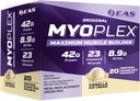 Deneysel ve Uygulamalı Bilimler EAS Original Myoplex maximum Muscle Builder | Meal Change Protein İçecek Mix | Kalite proteini | 42g Protein | 20 Bireysel Paketler (Vanilla Ice Cream)