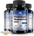 Potasyum Magnezyum Supplement 1000 mg, Yüksek Absorpsiyon Pyumyuman Çinko Aspartate (90 Capsules)