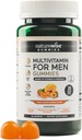 NatureWise Multivitamin for Men, Gummies Peach Mango Flavor, çünkü Immune Health with Minerals & Vitamin A, C, D, E, B6 ve B12, Vegetarian, Soy-Free, Non-GMO, 60 Kont[1-Month Supply]