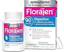 Florajen Digestion Probiyotik - Advanced Gut Health Supplement for Constipation & Bloating Relief - 15 Milyar Canlı Kültür - Çok katmanlı Formula - Potency & Freshness için Soğutmalı - 90 Capsules