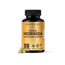 Moringa Toz Capsules - Pure Moringa Toz, Enerji, Skin, Immune & Gut Health Superfood, Antioksis, Essential Vitamins & Amino Asits, Natural Green Superfood Supplement - 60 Count