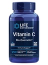 Life Extension C and Bio-Quercetin®, Cardiovascular Health Supplement, Immune Support, Highly absorbable, quercetin, C, Gluten Free, Non-GMO, Vegetarian, 250 Tabletler