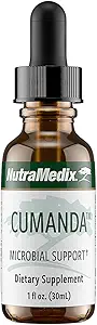 NutraMedix Cumanda Liquid Immune Support Supplement - Βότανο Βάμμα για την προώθηση της μικροβιακής, digestive & Gut Health for Women & Men - Made with Huacapurana Tree Bark Extract (1oz / 30ml)