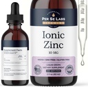 Per Se Labs Ionic Zinc Liquid - 10 mg Υψηλή Απορρόφηση 240 Μερίδες Υγρού Ψευδαργύρου για Ενήλικες - Συμπληρώματα Ανοσοποιητικής Φροντίδας Δέρματος - Vegan Zinc Sulfate Antioxidant Dietary Supplement - 2 Oz