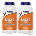 Now NAC 600 mg, 400 Capsules (Pack of 2), N-Acetyl Cysteine with Selenium