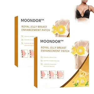 MOONDOR Royal Jelly Breast Enhance Patch – Φυσικό, αναπνέει, και Nourishing Firming Patch για τις γυναίκες (2Pack)