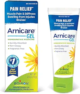 Boiron Arnicare Gel Ortak Ağrı, Kas Ağrısı, Kas Soreness ve Bruises veya Injury'den Swelling - Sigara ve Fragrance-Free - 2.6 ozzance-Free - 2.6 oz