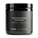Elite T Formula - Ultra High Potency 200:1 Tongkat Ali, 30:1 Fadogia & 25% Withanolides Ashwagandha - Tribulus με 95% Σαπωνίνες, Ψευδάργυρο, Βόριο & Χαλκό - Third-Party Lab Tested - 120 Κάψουλες