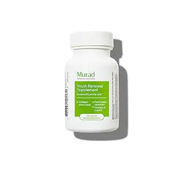 Συμπλήρωμα ανανέωσης νεότητας Murad για το Smooth, Plump Δέρμα – Συμπλήρωμα ομορφιάς κατά της γήρανσης - Collagen και Ceramides Μειώστε τις ρυτίδες και τις λεπτές γραμμές από το εσωτερικό