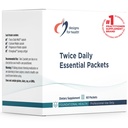 Sağlık için Tasarımlar Günlük Temel Paketler - Günlük Multivitamin Paketleri Immune Support Vitamins D + çinko - Kalsiyum + Magnezyum Capsules - OmegAvail Fish Oil (60 Bireysel Paketler)