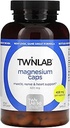 Twinlab Caps - Yüksek Aborps Ölçümü Leg Cramps Relief - Magnezyum Capsules for Stress Relief, 420 mg, 200 Count, 1 Pack