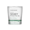 Dr. Mercola Pure Power Organic Whey proteini - 20 g proteini - Kas Büyüme ve Enerjiyi Destek - Grass-Fed Whey Yoğunluğu - 15 Hizmet (20.60 oz) - Original Power Organic Whey Protein - 20 g Protein - Destekler Kas Büyüme ve Enerji - Grass-Fed Whey Mekanik - 15 Hizmetler (20.60 oz) - Original