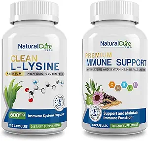 Natural Cure Labs Sche: Temiz L-Lysine + Immune Support
