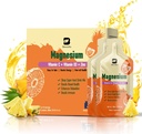 Magnezyum Citrate Liquid Supplement, Bromelain, C, D3, B6, çinko, Yüksek Abhidrasyon Magnezyum Citrate Oral Çözüm, Eklenme için Magnezyum, Zzz & Enerji, Pineapple, 10 Fl Oz Oz