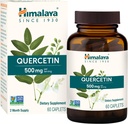 Himalaya Quercetin Supplement for Plant-Based Bioflavonoid Support and Daily Wellness, Antioksi ve Immune Support, 500 mg, Non-GMO, 60 Vegetarian Caplets, 2 Moon Supply