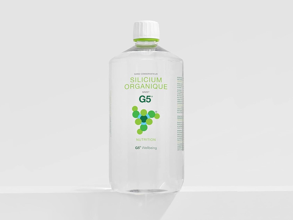 G5 Organic Silicon Liquid Novel Συμπλήρωμα διατροφής 4 X 1L