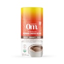 Om Mushroom Superfood Morning Energy Blend Mushroom Powder Drink, 8.47 Ounce Canister, Coffee Free Energy Drink with Cordyceps, Vitamin D2, Agaricus Bisporus, Lion's Mane, Rhodiola, και Turkey Tail