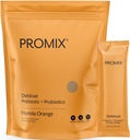 ProMix Beslenme Debloat Prebiyotikler ve Probiyotikler, Baobab - Vitamin C, Bloating Relief, Immune Support - Orange - 30 Hizmetler (Geçmiş 30)