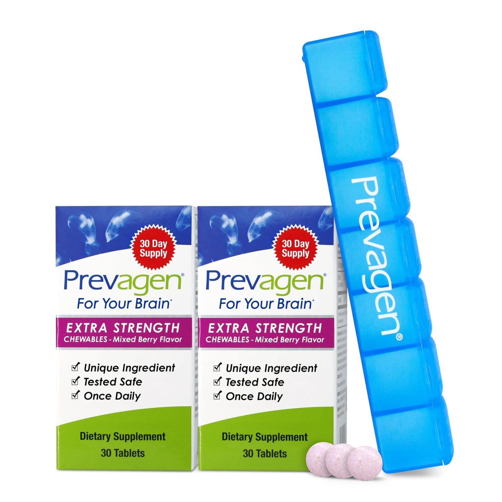Prevagen Extra Strength Mixed Berry Chewables - 60 Tablets (2 Μήνες Προσφορά) 