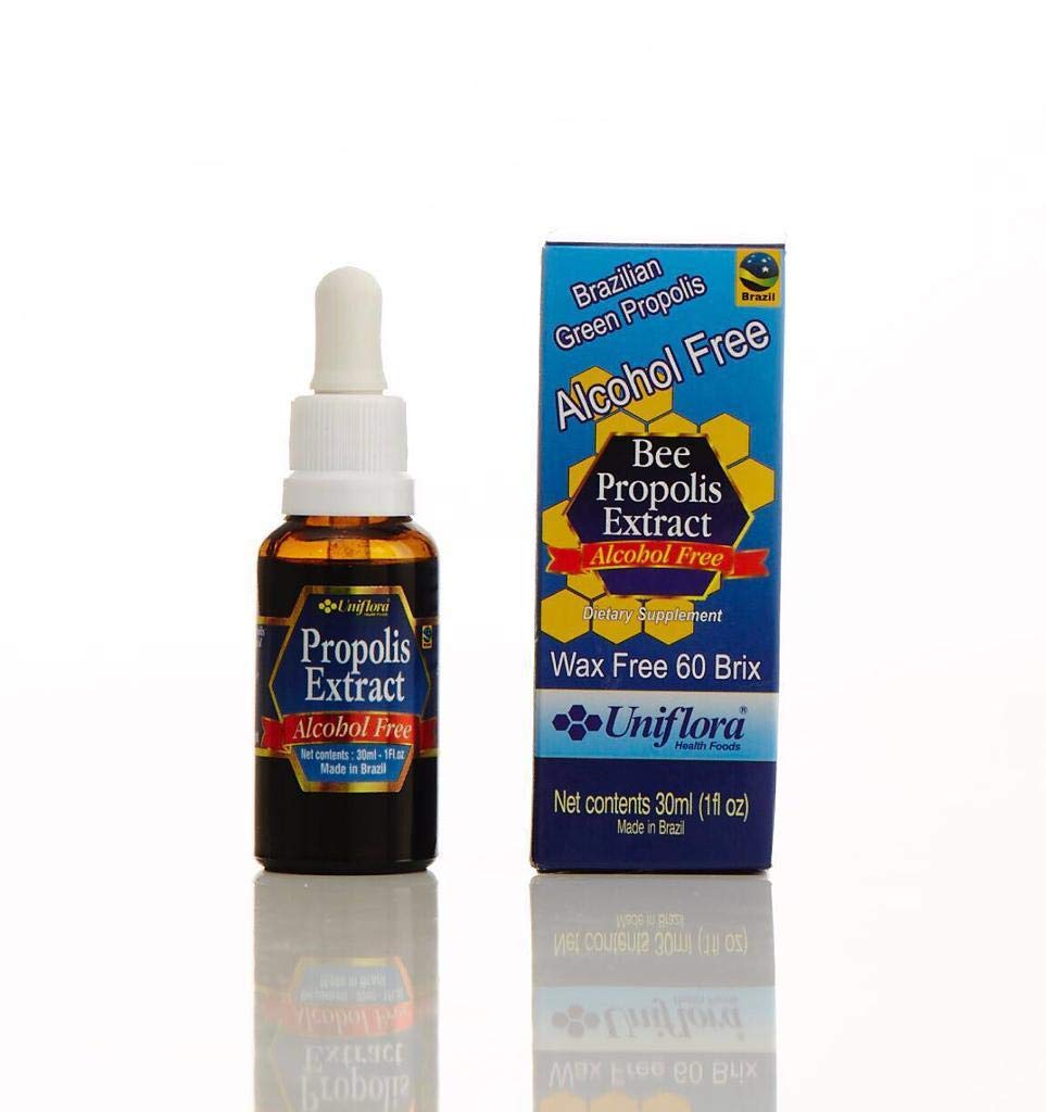 Uniflora Brezilyalı Yeşil Arı Propolisi – Alkol Özgür, 60 Brix – High Artepillin C – Immune Support 30 ml