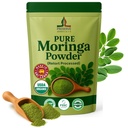 Pure Moringa Powder Retort Μεταποιημένη Oleifera Moringa Leaf Powder  Καθαρό Super Green Food, 113g.