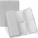 FYY Daily Pill Organizer, 7 Karşılaştırmalar Portre Pill Case Travel Pill Organizer, [Folding Design] Pill Box for Purse Pocket to Hold Vitamins,Cod Liver Oil,Supplements and Drug-Grey