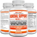Adrenal Support and Cortisol Manager - 90 Capsules, Adrenal Health Supplement with Ashwagandha, Licorice Root, Rhodiola Rosea, Ginseng, Kutsal Basil for Adrenal Fatigue for Women & Men