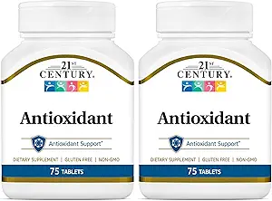 21st Century Ace Antioxidant Tablets, 75Count (Pack of 2)
