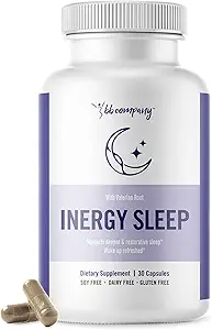 BB Company inergySLEEP | Natural Sleep Supplement & Sleep Aid for Deep Sleep, Helps to Calm & Relax | Magnezyum, Lemon Balm, Black Cohosh, GABA, Holy Basil | Ambalaj Vary | 30 Ct