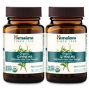 Himalaya Organic Gymnema Sylvestre – Herbal Glucose Metabolism Support - USDA Organic, Non-GMO, Vegan, Gluten Free, Additive Free, 700 mg, 30 Caplets (Pack of 2)