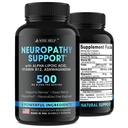 Neuropati Doğal Nerve Discomfort Relief'i Destekliyor - ABD'de Yapılacak - Trigeminal Neuralgia, Diabetic & Peripheral Neuropati - Hands,Boy, Foot & Toes Tedavisi Formula - 60 Caps