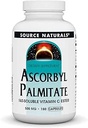 Source Naturals Ascorbyl Palmitate 500 mg Fat-plastik Vitamin C Ester Supplement - 180 Capsules