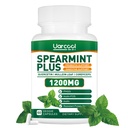 Spearmint Plus συμπλήρωμα 1200mg - για Digestive, το δέρμα και το στομάχι υγεία, εναλλακτικές Spearmint Tea-USA Made & Tested - 60 Softgels