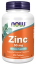 NOW Συμπληρώματα τροφίμων, Ψευδάργυρος (Zinc Gluconate) 50 mg, Υποστηρίζει τις λειτουργίες ενζύμων *, ανοσοποιητική υποστήριξη *, 250 δισκία