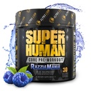 ALPHA LION Core Pre Workout w/Createine for Performance, Beta Alanine for Muscle, Powder, L-Citrulline for Pump & Tri-Source Caffeine for Continental Energy (30 Servings, Blue Raspberry Flavor)