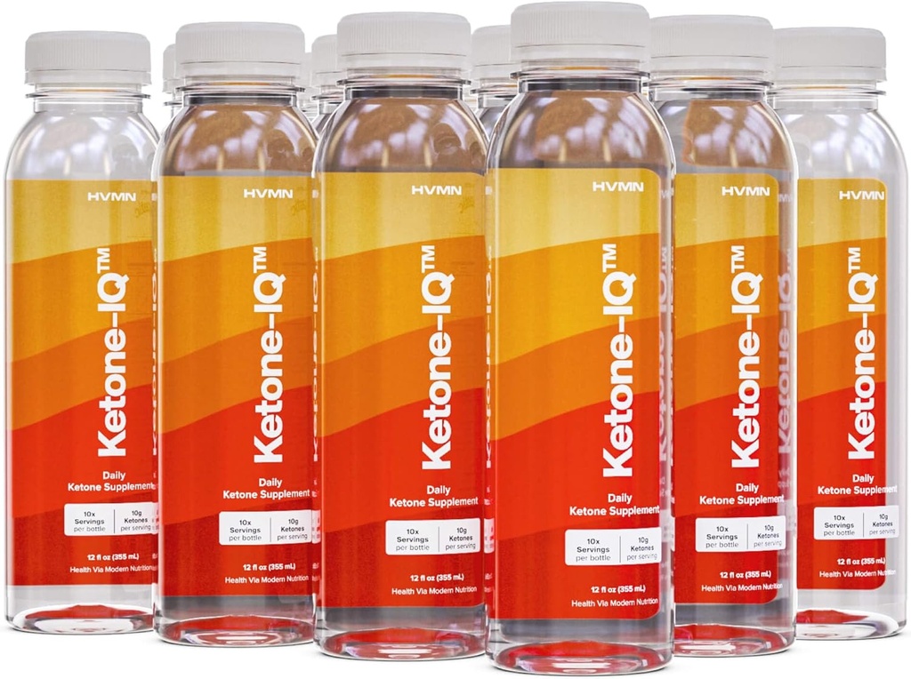 Yakıtınızı Ketones'tan alın | Sugar Free, Caffeine Free | Clean Energy, Focus and Flow |Drinkable Ketones'ı Hızlıca Elevate Ketone Seviyelere Çıkarın | Keto Diyeti Gerekli (12 ct. 12 oz.)