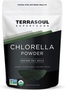 Terrasoul Superfoods Organik Klorella Toz (Cracked Hücre Duvarları), 6 Ounces