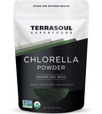 Terrasoul Superfoods Organik Klorella Toz (Cracked Hücre Duvarları), 6 Ounces