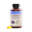 NatureWise Flaxseed Oil 1200 mg, Fish Free Omega 3 6 9 with 720 mg ALA, Diyeter Supplement for Heart Health Support - Organik, Cold Pressed, Non-GMO - 60 Softgels[2-Month Supply]