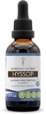 Hyssop USDA Organik | Alkol-Free Extract, High-Potency Herbal Drops | %100 sertifikalı Organik Hysop (Hyssopus outicinalis) herb (2 oz)