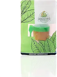 Amazing Botanicals Kava Kava %80 Kavalactone Ekstra Potency, New ve Improv Formula (1OZ / 28 Grams)