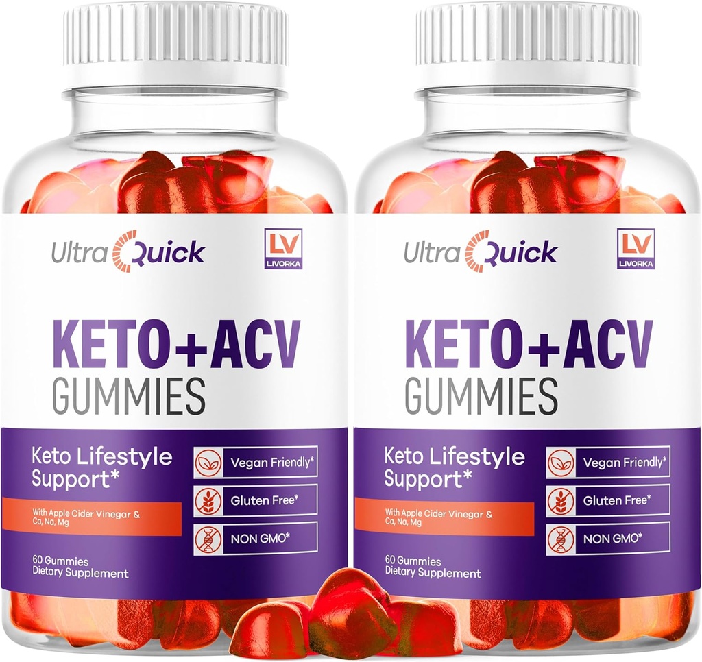 (2 Pack) Εξαιρετικά γρήγορη Keto ACV Gummies απώλεια βάρους, Ultra Quick Keto ACV Gummies, UltraQuick Keto ACV Gummies, UltraQuick Keto Plus ACV Gummies Υποστήριξης, Ultra Γρήγορη απώλεια βάρους Gummies για 2 μήνες