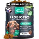 Köpekler için Probiyotikler Gut Health, Digestion, Immunity, Yeast Balance, Itchy Skin, Allergies Support - Dog Probiyotik Chews with Digestive Enzymes for Gut Flora- Soft Treats with Riley and Yeast Toz