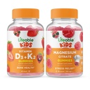 Lifeable Vitamin D3 + Vitamin K2 Çocuklar + Magnezyum Çocuklar, Gummies Sche - Great Tasting, Vitamin Supplement, Gluten Free, GMO Free, Chewable Gummy