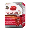 LABO Beslenme Mükemmel Krill EX, 1000 mg Antarktika Krill Oil Omega 3 EPA DHA, En yüksek Phospholipids (yüzde 56) Choline, Astaxanthin | Heart Brain Eye Joint Health, Made in USA, 60 softgels