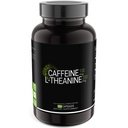 SYMNUTRITION Caffeine 100 mg, L-Theanine 200 mg - 120 Kont (V-Capsules) / 120 Hizmet: ABD'de bir cGMP-Registered Tesiste Üretildi; Vegan & Gluten Free