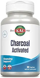 KAL Charcoal, Aktif Coconut Shell 280 mg | 100ct