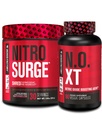 Jacked Factory Nitrosurge Shred Θερμογόνο Προ-Γυμνασία σε Καρπούζι & N.O. XT Nitric Oxide Booster για άνδρες & γυναίκες