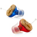 Seniors için Premium Dijital İşitme Yardımları - Kanalında Görünmez (CIC) In-Ear Mini Sound Advancedr Set, Near-Invisible, Gürültü Cancelling, Personal Sound İşitme Amplifier - Pair - MZ-21