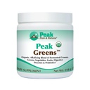 Peak Pure & Natural Peak Greens PH Balance ve alkalinity | Superfood Green Drink Toz | Fermented Grass, Sebze ve Meyve | Digestive Enzyme & Probiyotik Toz